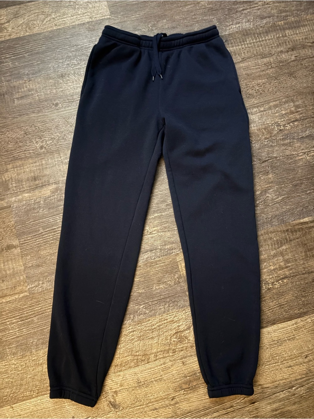 Navy Fleece Jogger Sweatpants